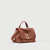 POSTINA® BABY IN PELLE STROPICCIATA BROWN VALLE DEL CASENTINO | Zanellato