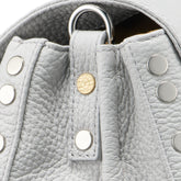 POSTINA® SMALL BAG IN HAMMERED GREY CARRARA LEATHER | Zanellato