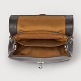 BABY POSTINA® BAG IN HAMMERED LEATHER BROWN DOLCE AMARO - Brown Dolce Amaro | Zanellato