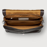 MEDIUM POSTINA® BAG IN HAMMERED LEATHER BROWN DOLCE AMARO - Brown Dolce Amaro | Zanellato