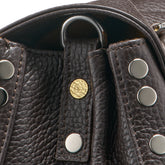 BORSA POSTINA® SMALL IN PELLE MARTELLATA BROWN DOLCE AMARO - Brown Dolce Amaro | Zanellato