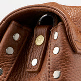 BABY POSTINA® BAG IN HAMMERED LEATHER BROWN CANALETTO - Brown Canaletto | Zanellato