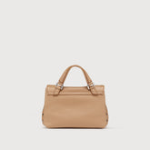 POSTINA® BABY BAG IN HAMMERED LEATHER BROWN CANTUCCI | Zanellato