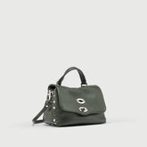 POSTINA® BABY IN GREEN GIARDINO DI BOBOLI HAMMERED LEATHER | Zanellato