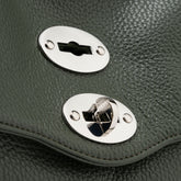 POSTINA® S IN GREEN GIARDINO DI BOBOLI HAMMERED LEATHER | Zanellato