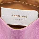 BORSA POSTINA® BABY IN PELLE MARTELLATA PURPLE LAVANDAIA - Purple Lavandaia | Zanellato