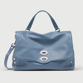 POSTINA® M IN BLUE SAMBUCO NOTTURNO HAMMERED LEATHER | Zanellato