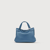 BABY POSTINA® BAG IN HAMMERED LEATHER BLUE PAVON - Blue Pavon | Zanellato