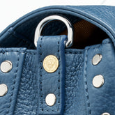 BABY POSTINA® BAG IN HAMMERED LEATHER BLUE PAVON - Blue Pavon | Zanellato