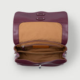 POSTINA® S IN PELLE MARTELLATA VIOLET AMARENA MODENESE | Zanellato