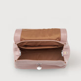 BORSA POSTINA® BABY IN PELLE MARTELLATA PINK ROSETO - Pink Roseto | Zanellato