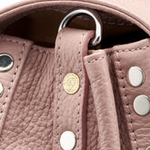 SMALL POSTINA® BAG IN HAMMERED LEATHER PINK ROSETO - Pink Roseto | Zanellato