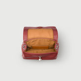 POSTINA® BABY IN RED RADICCHIO DI TREVISO HAMMERED LEATHER | Zanellato