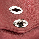 POSTINA® BABY IN RED RADICCHIO DI TREVISO HAMMERED LEATHER | Zanellato