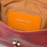 POSTINA® BABY IN RED RADICCHIO DI TREVISO HAMMERED LEATHER | Zanellato