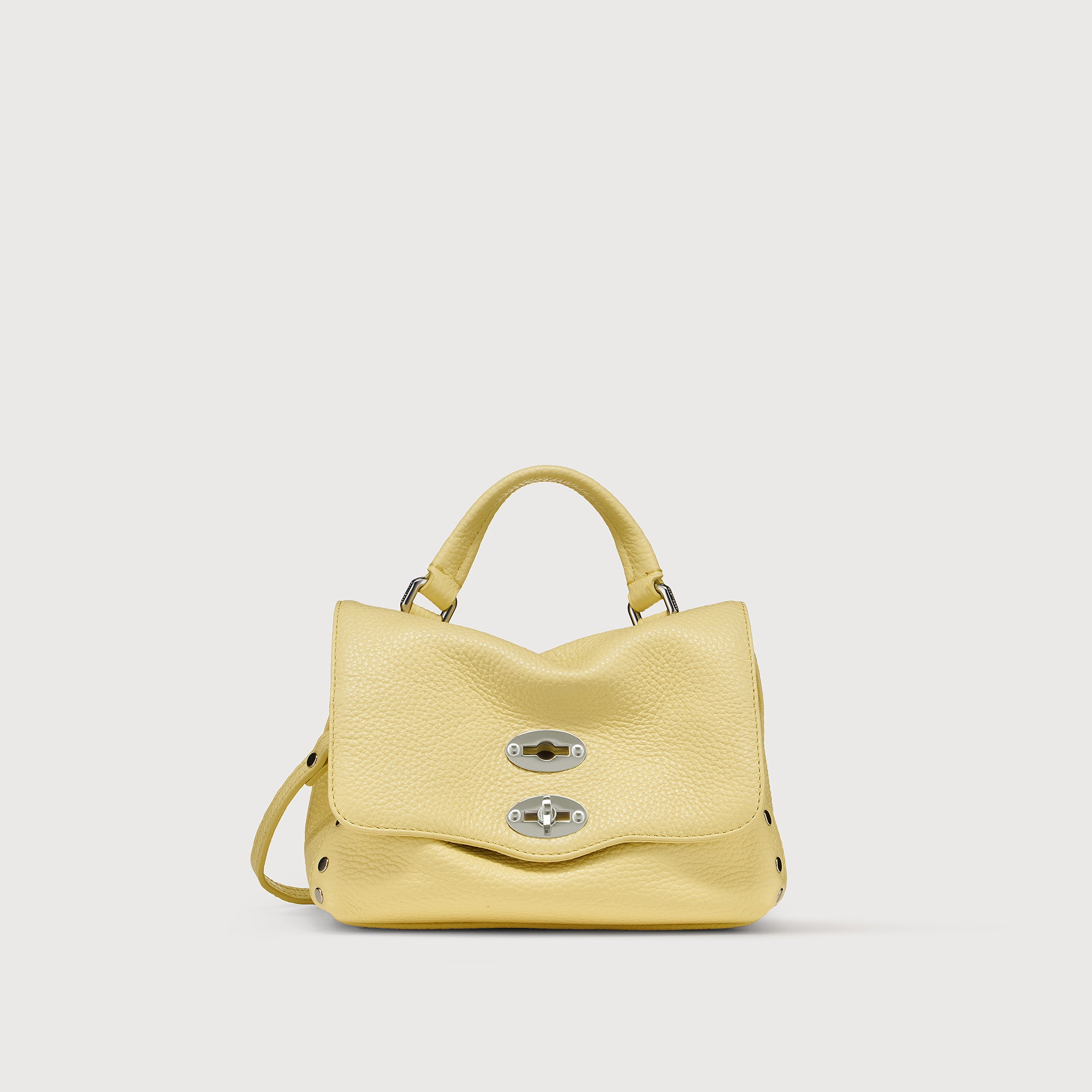 POSTINA® BABY BAG IN HAMMERED YELLOW ZIBIBBO DI PANTELLERIA