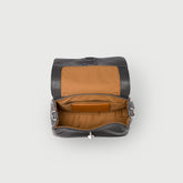 POSTINA® BABY IN GREY VULCANO HAMMERED LEATHER | Zanellato
