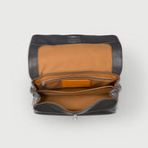 POSTINA® S IN GREY VULCANO HAMMERED LEATHER | Zanellato
