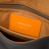 POSTINA® S IN GREY VULCANO HAMMERED LEATHER | Zanellato