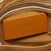 POSTINA® SMALL BAG IN HAMMERED GREY CARRARA LEATHER | Zanellato