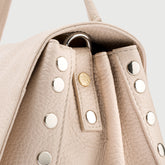 POSTINA® S IN WHITE CARNAROLI HAMMERED LEATHER | Zanellato