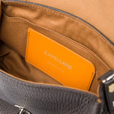 POSTINA® BABY BAG IN HAMMERED LEATHER BROWN DOLCE AMARO | Zanellato