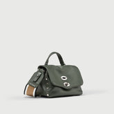 POSTINA® BABY IN GREEN GIARDINO DI BOBOLI HAMMERED LEATHER | Zanellato