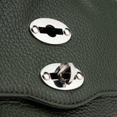 POSTINA® BABY IN GREEN GIARDINO DI BOBOLI HAMMERED LEATHER | Zanellato