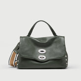 POSTINA® S IN GREEN GIARDINO DI BOBOLI HAMMERED LEATHER | Zanellato