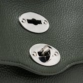 POSTINA® S IN GREEN GIARDINO DI BOBOLI HAMMERED LEATHER | Zanellato
