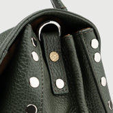 POSTINA® S IN GREEN GIARDINO DI BOBOLI HAMMERED LEATHER | Zanellato