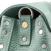 POSTINA® BABY BAG IN PEPPERMINT GREEN HAMMERED LEATHER | Zanellato