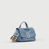 POSTINA® BABY IN PELLE MARTELLATA BLUE SAMBUCO NOTTURNO | Zanellato