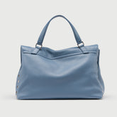 POSTINA® M IN BLUE SAMBUCO NOTTURNO HAMMERED LEATHER | Zanellato