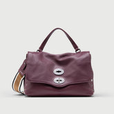 POSTINA® S IN VIOLET AMARENA MODENESE HAMMERED LEATHER | Zanellato