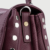 POSTINA® S IN VIOLET AMARENA MODENESE HAMMERED LEATHER | Zanellato