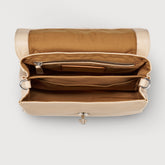 POSTINA® SMALL BAG IN HAMMERED LEATHER PINK ROSE RO | Zanellato