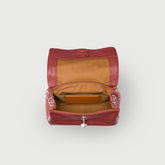 POSTINA® BABY IN RED RADICCHIO DI TREVISO HAMMERED LEATHER | Zanellato