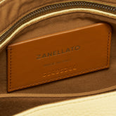 POSTINA® SMALL BAG IN HAMMERED YELLOW ZIBIBBO DI PANTELLERIA LEATHER | Zanellato