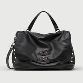 POSTINA® M IN PELLE LISCIA BLACK LAVAGNA | Zanellato