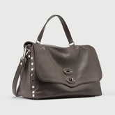 POSTINA® M IN PELLE LISCIA BROWN MARENGO | Zanellato