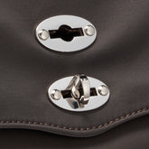BORSA POSTINA® BABY IN TESSUTO BROWN NOCE DI SORRENTO | Zanellato