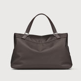 BORSA POSTINA® MEDIUM IN TESSUTO BROWN NOCE DI SORRENTO | Zanellato