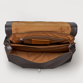 BORSA POSTINA® MEDIUM IN TESSUTO BROWN NOCE DI SORRENTO | Zanellato