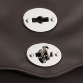 BORSA POSTINA® SMALL IN TESSUTO BROWN NOCE DI SORRENTO | Zanellato