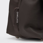 BORSA POSTINA® SMALL IN TESSUTO BROWN NOCE DI SORRENTO | Zanellato