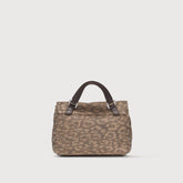 BABY POSTINA® BAG IN NUBUCK BEIGE LEOPARDO - Beige Leopardo | Zanellato