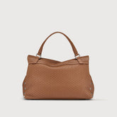 POSTINA® SMALL LEATHER BAG VENISSA BROWN LION | Zanellato