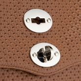 POSTINA® SMALL LEATHER BAG VENISSA BROWN LION | Zanellato