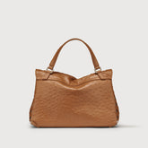 POSTINA® SMALL LEATHER BAG IN CACTUS CUOIO ROMANO | Zanellato